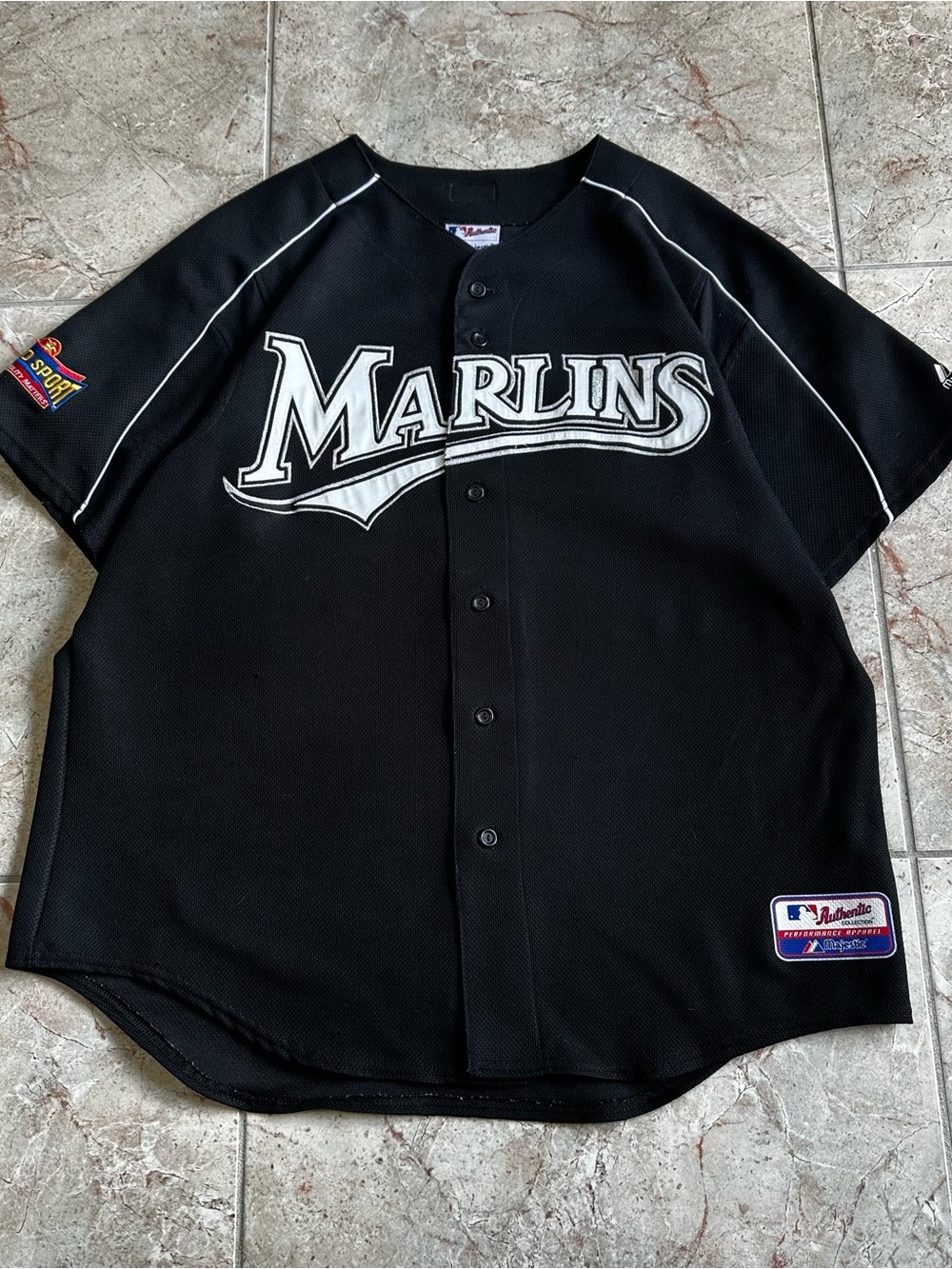 Florida Marlins Majestic Authentic Jersey